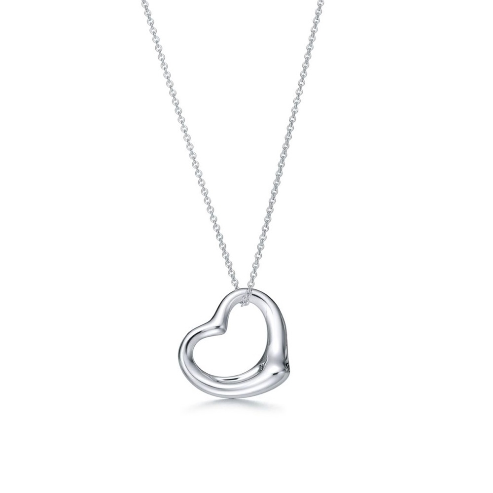 Tiffany and Company Open heart necklace